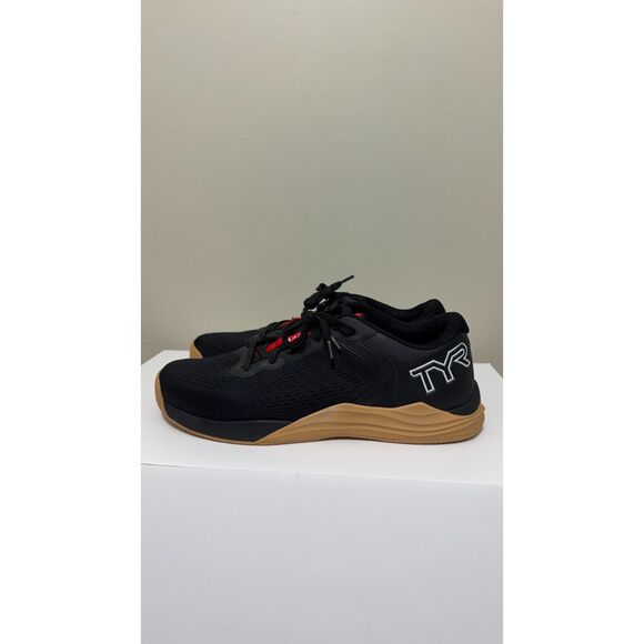 TYR CXT-1 Wide 2E Trainers Gym Athletic Shoes Mens 11 Womens 12.5 Black/Gum - Picture 2 of 7